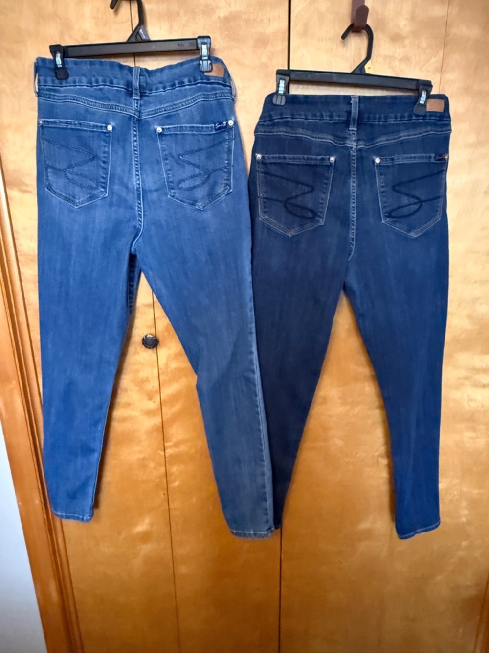 Bundle - Seven7 Women's Tummyless High Rise Skinny Jeans size 12